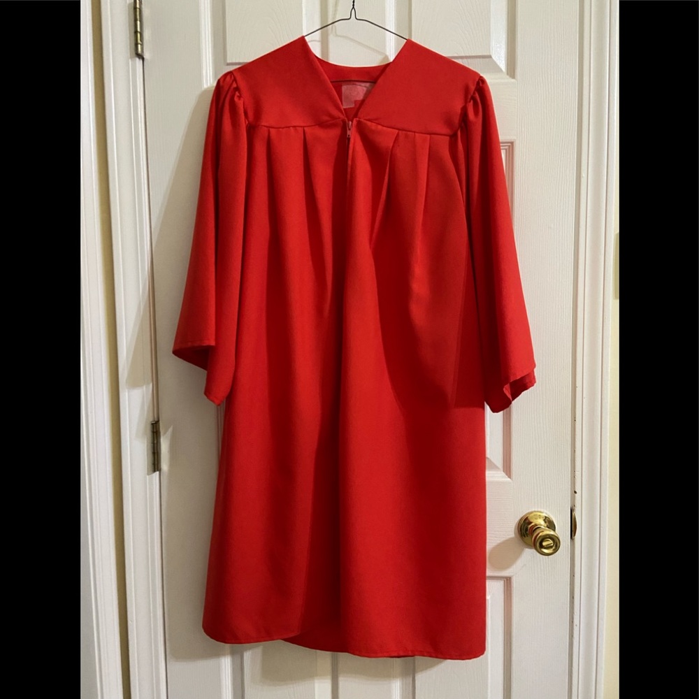 Red Graduation, Confirmation, Choir Robe